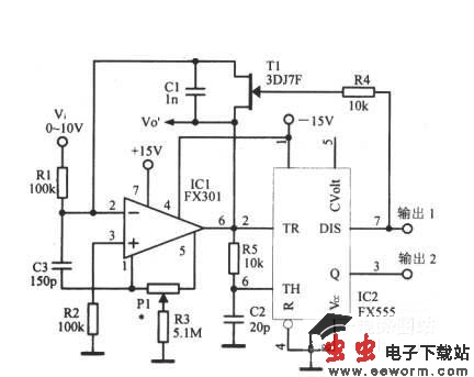 精度为0.2％的压控音频振荡器