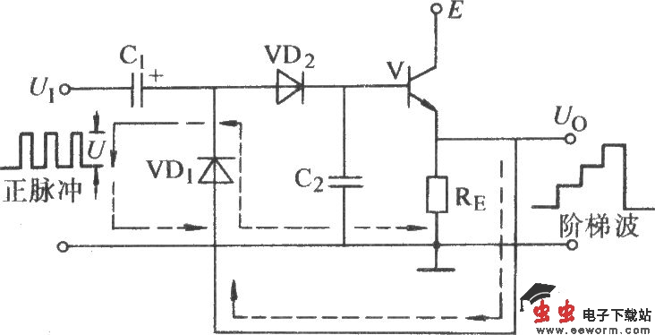 自举式阶梯波电路
