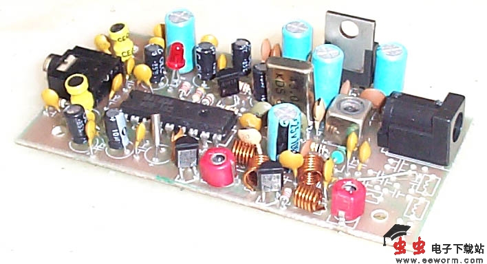 1000米晶体稳频FM立体声发射机