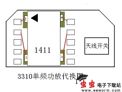 3310改期600功放图