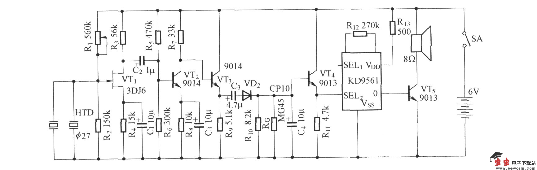 蔬菜果园防盗报警器
