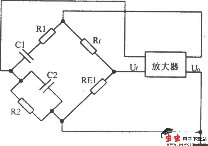 RC桥式振荡器及其等效电路