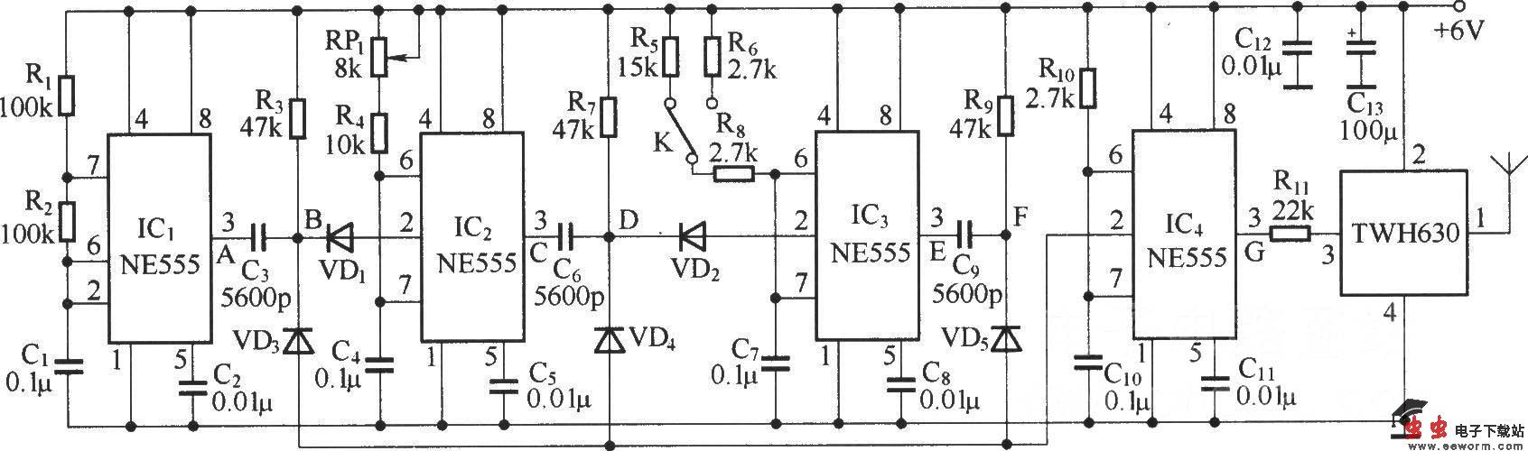 时分制比例遥控