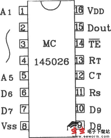 由M303S/303R构成的遥控编码发射、解码接收电路图