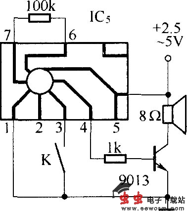 防触电语言告诫电路