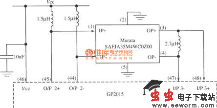 sAFJA35M4wcozz00瑚声表面波滤波器应用电路