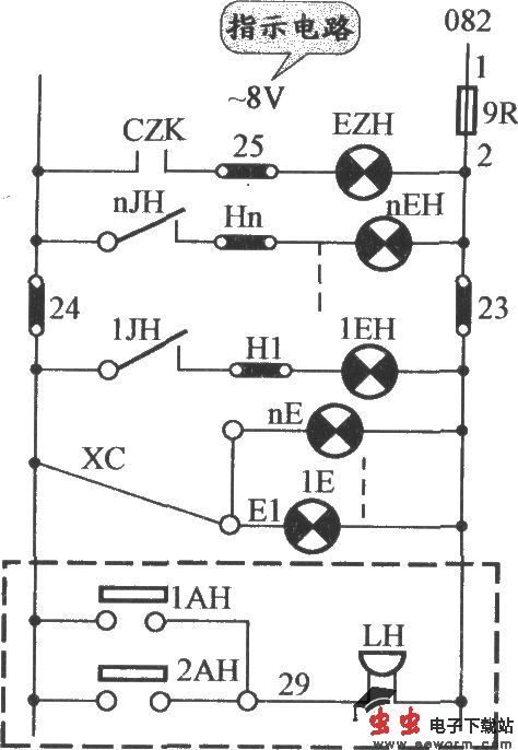 JHo-751半自动货梯控制柜