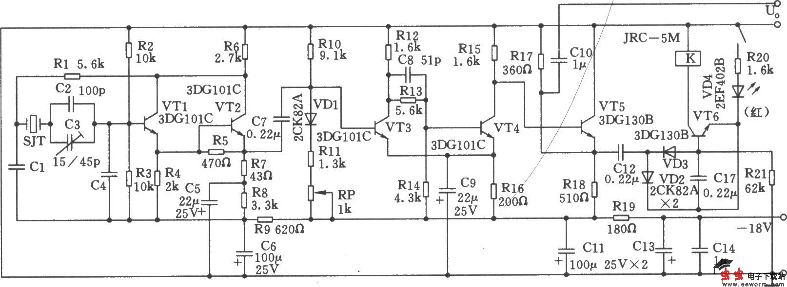 56～512kHz高频振荡器