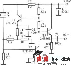 20～500kHz晶体振荡器