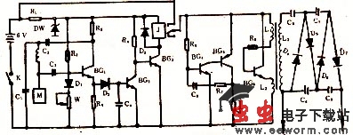 感应式高压报警钱盒
