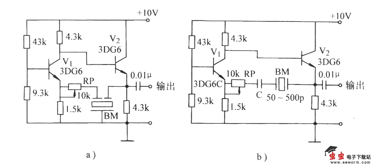 陶瓷滤波器振荡电路