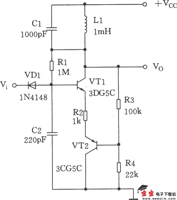 共射共基振荡器