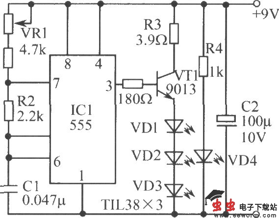 数字电路组成的计数器