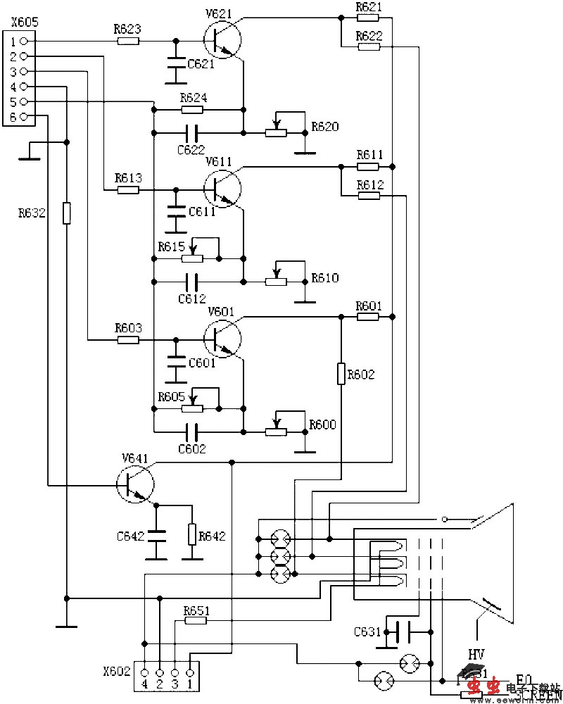 视放电路：视放板-3