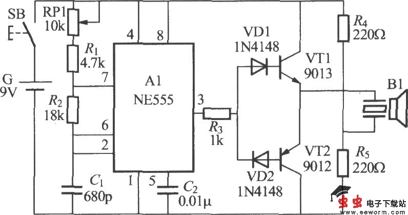 超声波遥控延迟灯接收器