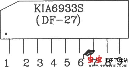 KIA6933S／6957P构成的四动作射频遥控发射、接收电路图