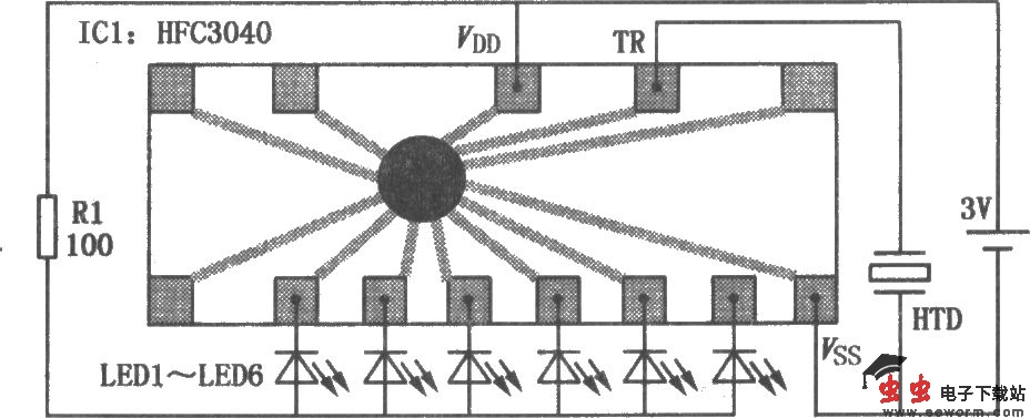 会闪光的羽毛球