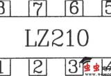 脉宽调制器LZ210应用电路图电路图