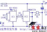 高响度警音发生器电路图