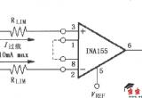 由INA155／156构成的输入电流保护电路电路图