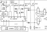 采用LM8365的分时定时器电路电路图