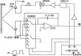 反射光强度的检测电路(CD4052B、CD4011B)电路图