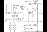 CD71017多功能程控闪光集成电路驱动交流彩灯应用电路电路图