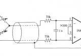 INA110桥路放大电路电路图
