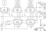 球赛计分器(CD4027、CD4055、CD40192)电路图