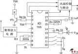 由KD704/KD705构成的射频遥控发射、接收电路图电路图