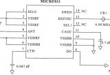 MICRF011 00K 440～300 MHz接收器/数据解调器电路图