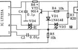 采用LTl55A系列定时器电路电路图