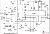 电风扇超声波遥控电路(NYKD)电路图