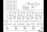 由CD4027组成的九位按键密码锁电路电路图