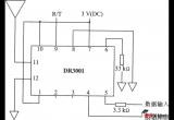 DR3001 00K 868.35 MHz收发器电路图