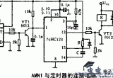 由AMN1热释红外传感器带定时器的控制电路电路图