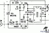用CS7232构成的调压调光电路电路图