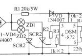 由DSM-872构成的两灯泡便轮流闪光电路(二)电路图
