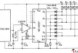 由TDC1808/TDC1809组成的数字编码遥控电路电路图
