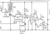下限温度蛙鸣报叫及自动加温控制电路电路图