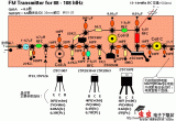 88-108MHz调频发射电路电路图