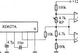 微波传感模块RD627A的应用电路图
