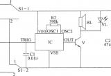 温度检测报警器电路电路图