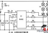 用5G052组成的大功率彩灯群控制电路电路图