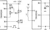 TWH9248／TWH9249构成的检测(报警)电路电路图