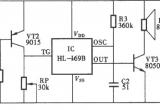 光控语音防盗报警器电路电路图