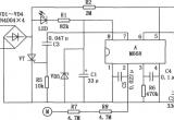 用M668构成的步进调光台灯电路电路图