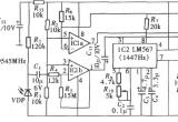 由LM567作译码器的DTMF红外遥控器电路图