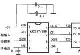 MAX187／189与8031的接口电路电路图