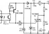 可控硅驱动放大电路电路图